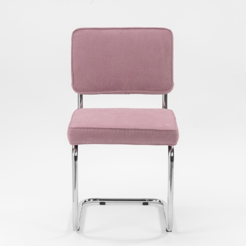 Bruut Ridge Rib stoel antique Pink