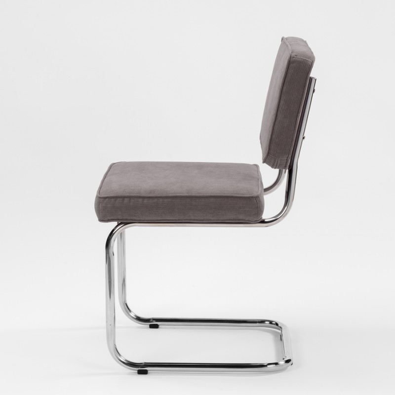 Bruut Ridge Rib chair Antracite