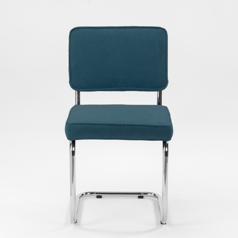 Bruut Ridge Rib chair Petrol