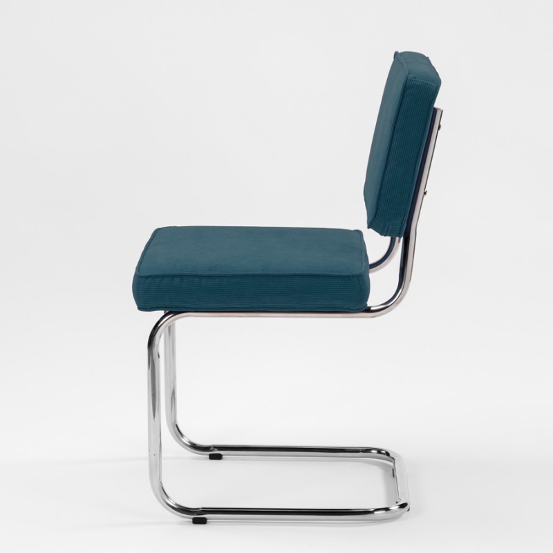 Bruut Ridge Rib chair Petrol