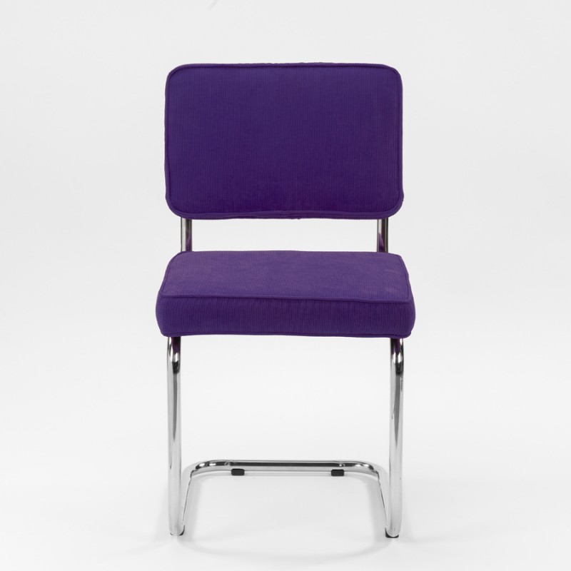 Bruut Ridge Rib chair Purple