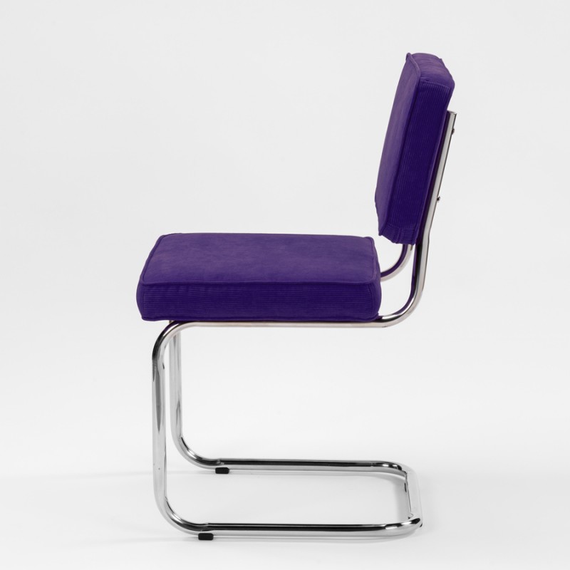 Bruut Ridge Rib chair Purple