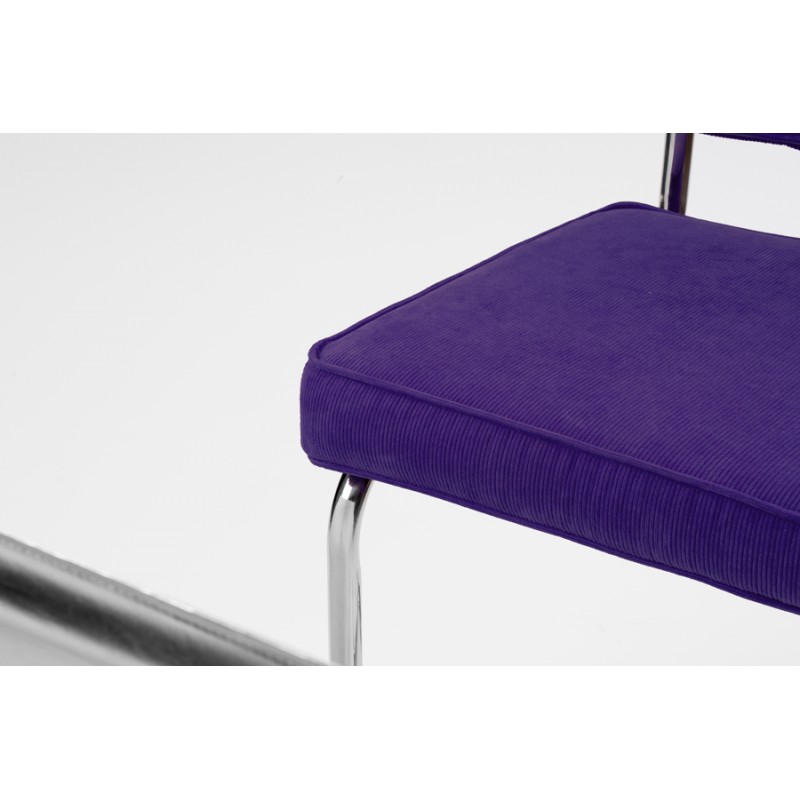 Bruut Ridge Rib chair Purple