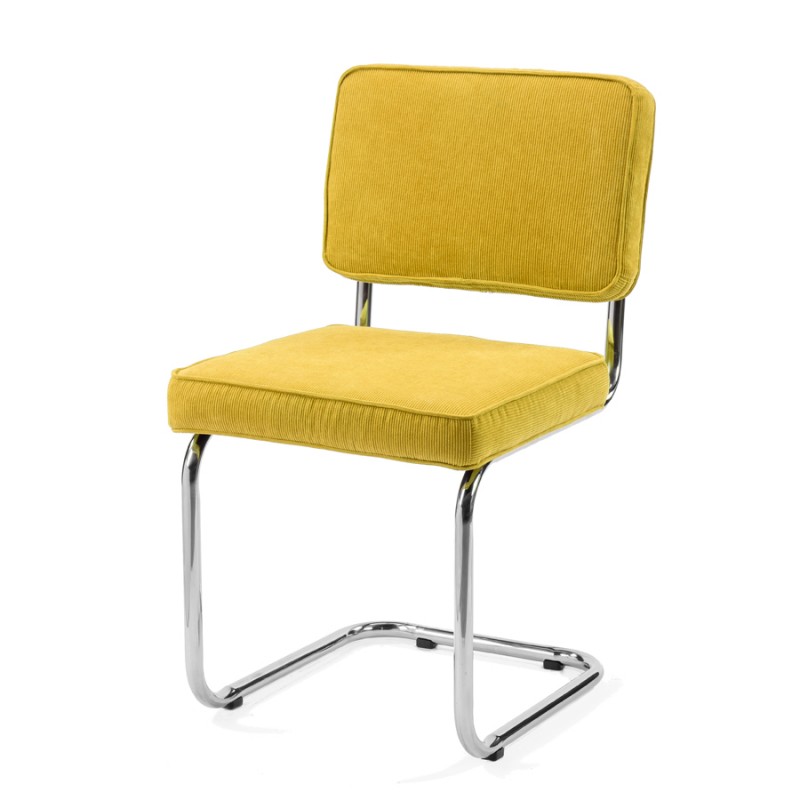 Bruut Ridge Rib chair Yellow