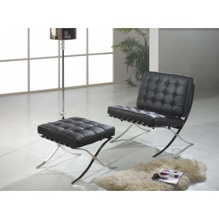 Barcelona Chair - Premium Black