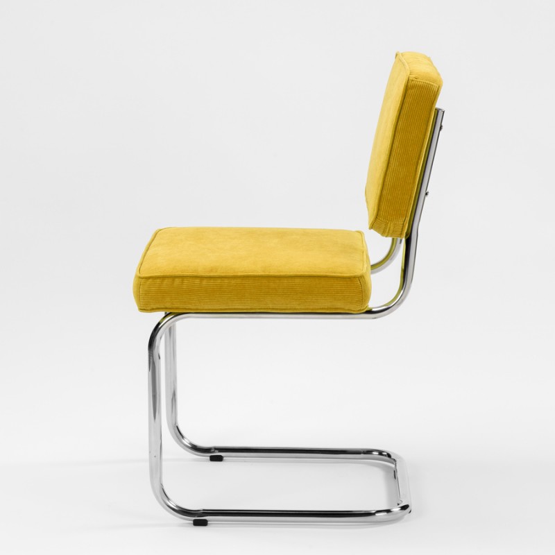 Bruut Ridge Rib chair Yellow