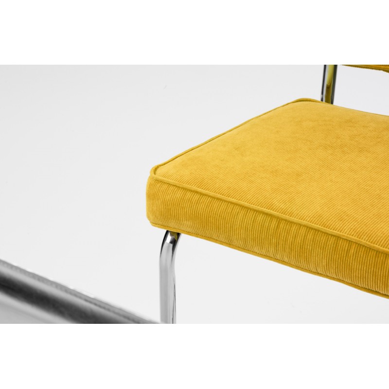 Bruut Ridge Rib chair Yellow