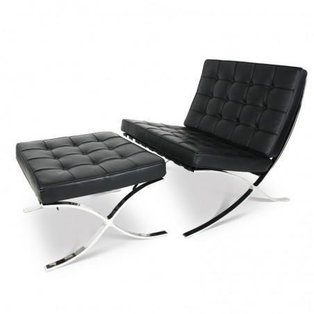 Barcelona Chair - Premium Black