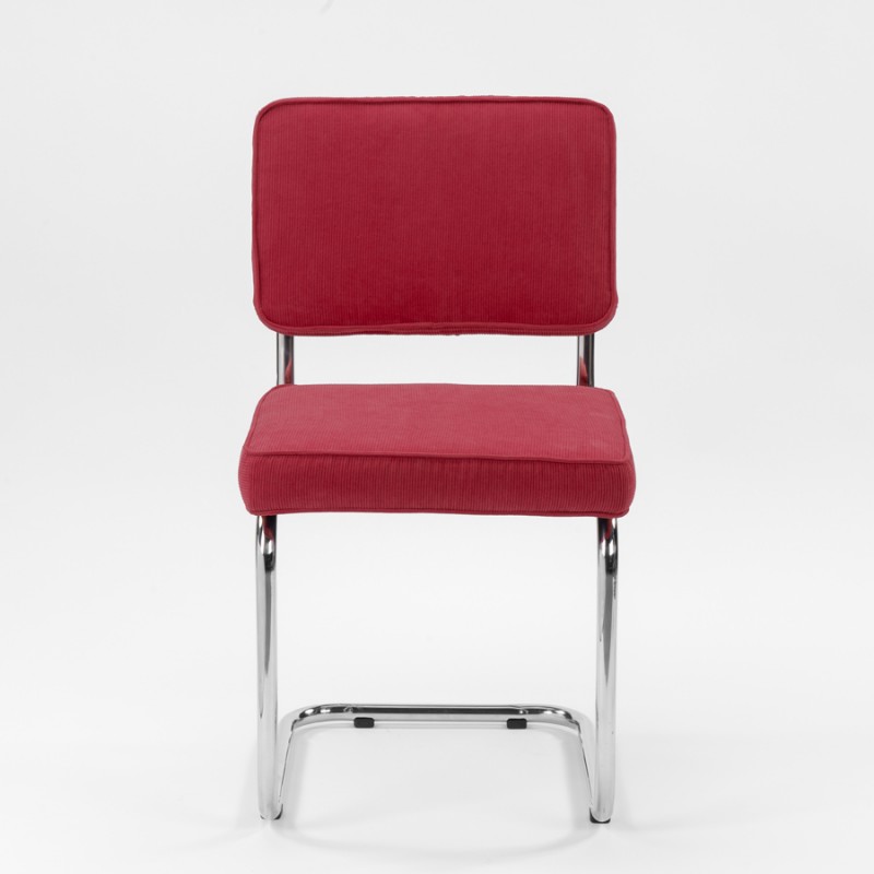 Bruut Ridge Rib chair Red