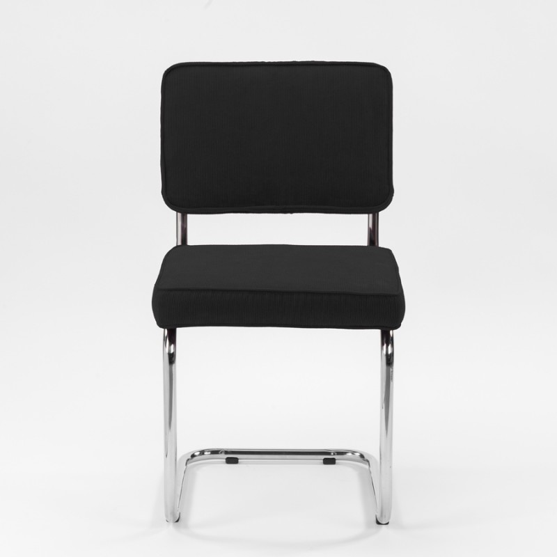 Bruut Ridge Rib chair Black