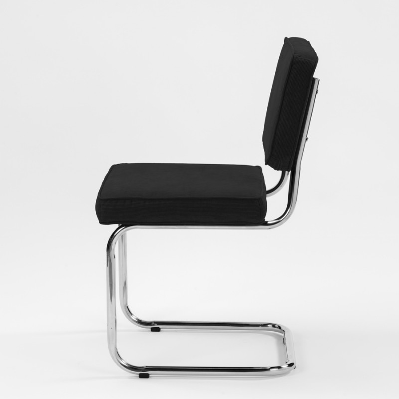 Bruut Ridge Rib chair Black