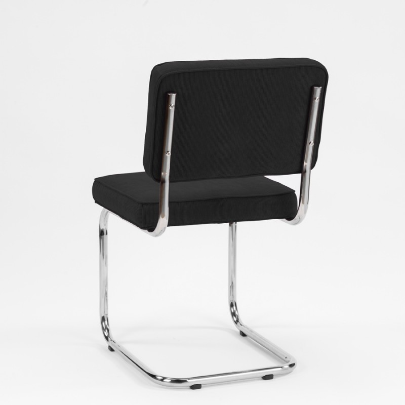 Bruut Ridge Rib chair Black