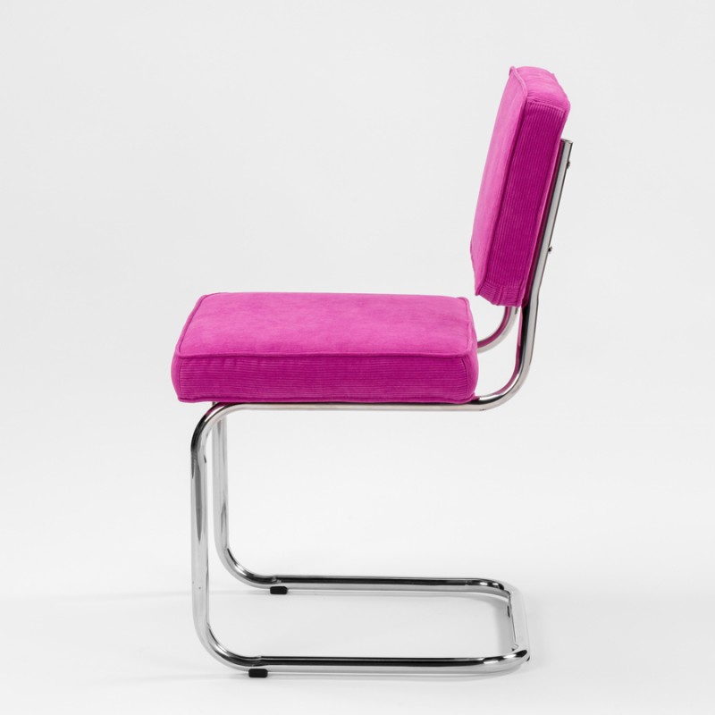 Bruut Ridge Rib chair Pink