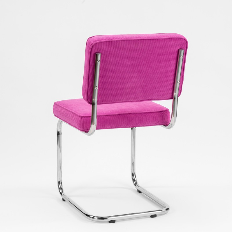 Bruut Ridge Rib chair Pink