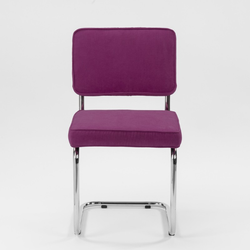Bruut Ridge Rib chair Violet