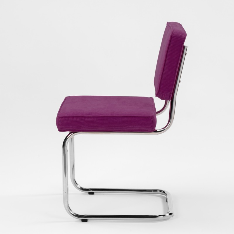 Bruut Ridge Rib chair Violet
