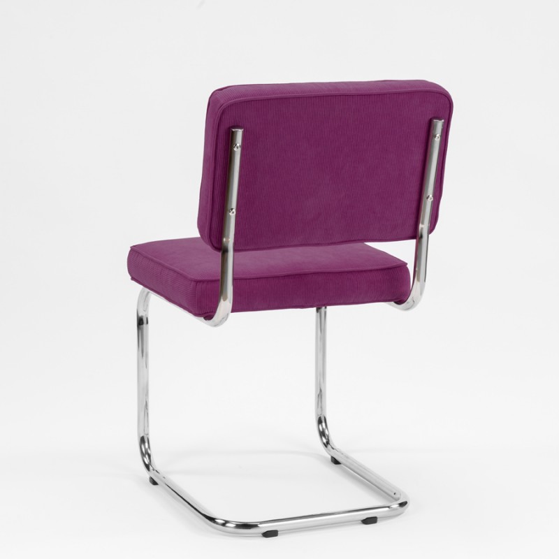 Bruut Ridge Rib chair Violet