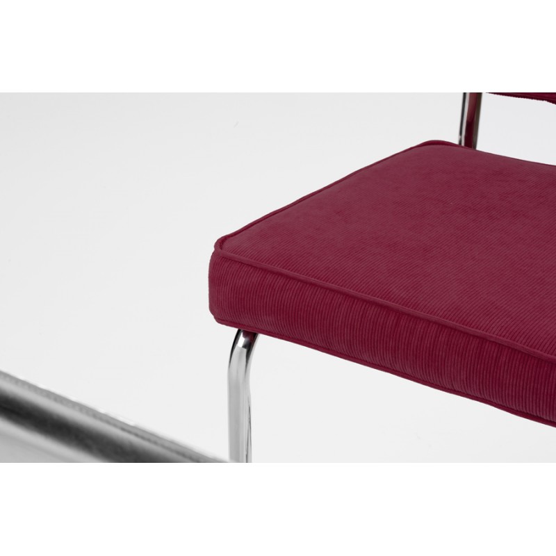 Bruut Ridge Rib chair Bordeaux