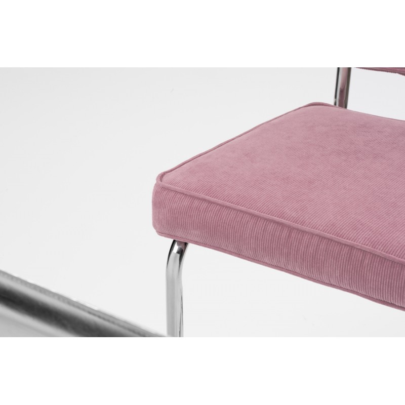 Bruut Ridge Rib stoel antique Pink