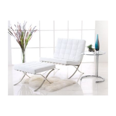 Barcelona Chair - Premium White