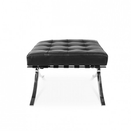 Barcelona Ottoman Black - Premium