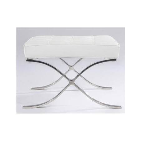 Barcelona Hocker White - Premium