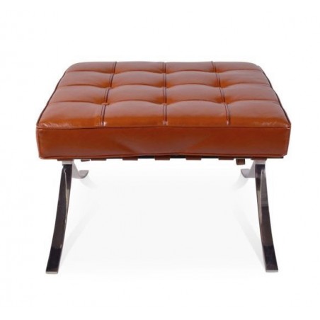 Barcelona Hocker cognac - Premium