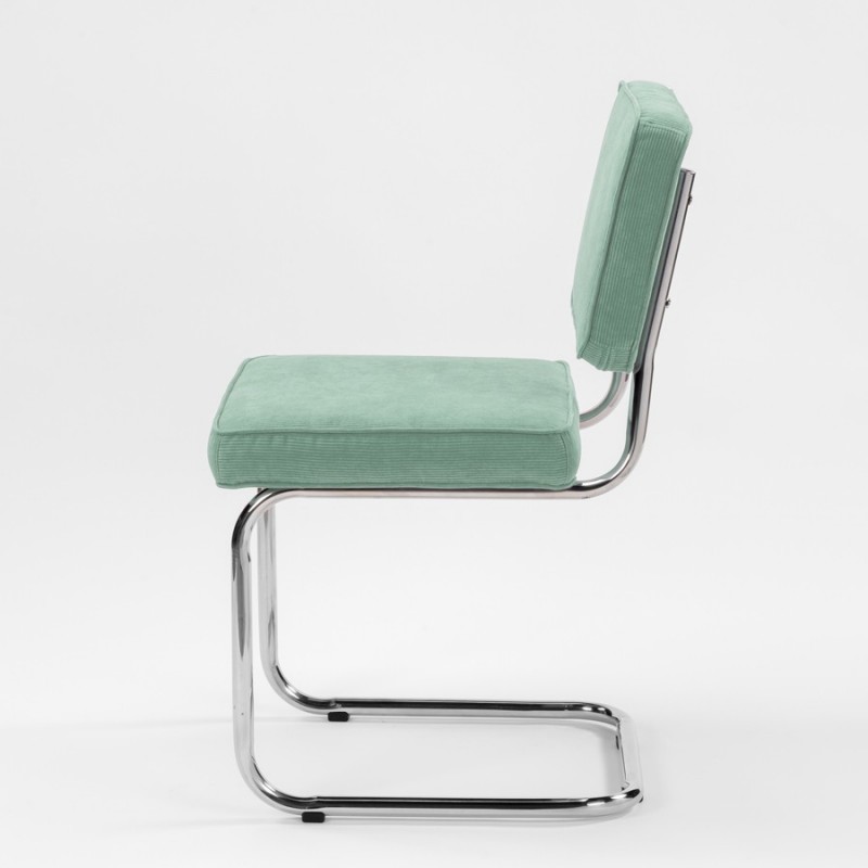 Bruut Ridge Rib stoel antique Green